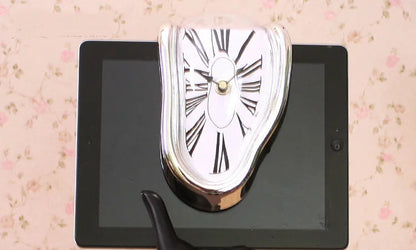Melting Distorted Surreal Novelist Salvador Dali Style Decorative Clock    Home Decor Supply | Online Retail | ShoreShopper.com