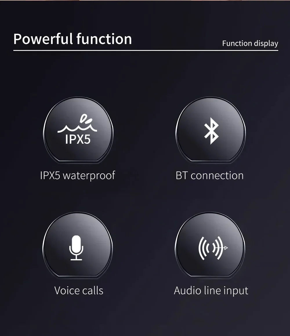 Speaker TG506 Portable Mini Wireless Soundbar Bluetooth 5.0 Outdoor Indoor HIFI Loudspeaker Support TF Card FM Radio Waterproof    Home Decor Supply | Online Retail | ShoreShopper.com