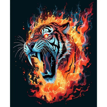 Diy Paint By Numbers For Adults Beginners Wolf Animals Acrylic Painting By Number Kits Home Decoration Framelessless    Home Decor Supply | Online Retail | ShoreShopper.com