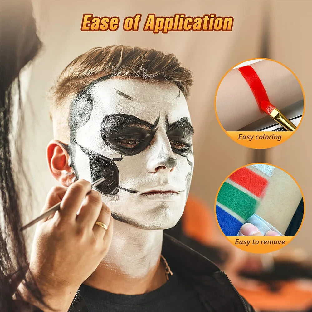 Face body Painting waterproof 6 colors Water Based Nontoxic Body Art kids Festival Fancy Dress Paint Body & Face Paint make up    Home Decor Supply | Online Retail | ShoreShopper.com