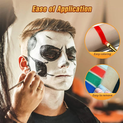 Face body Painting waterproof 6 colors Water Based Nontoxic Body Art kids Festival Fancy Dress Paint Body & Face Paint make up    Home Decor Supply | Online Retail | ShoreShopper.com