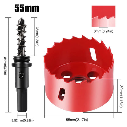 1pc 15-200mm M42 Bi-Metal Hole Saw HSS Drill Bit for Metal Iron Aluminum Stainless Plastic DIY Wood Cutter Tools    Home Decor Supply | Online Retail | ShoreShopper.com