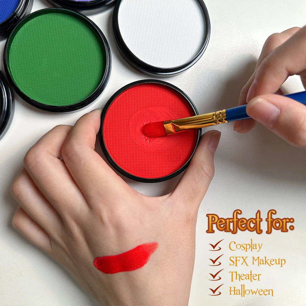 Face body Painting waterproof 6 colors Water Based Nontoxic Body Art kids Festival Fancy Dress Paint Body & Face Paint make up    Home Decor Supply | Online Retail | ShoreShopper.com