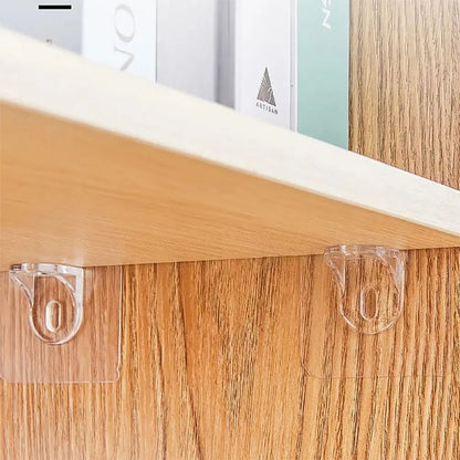 Shelf Support Hooks Punch-Free Closet Cabinet Partition Plate Holder Without Trace Bracket Home Tools For Home Kitchen Bathroom    Home Decor Supply | Online Retail | ShoreShopper.com