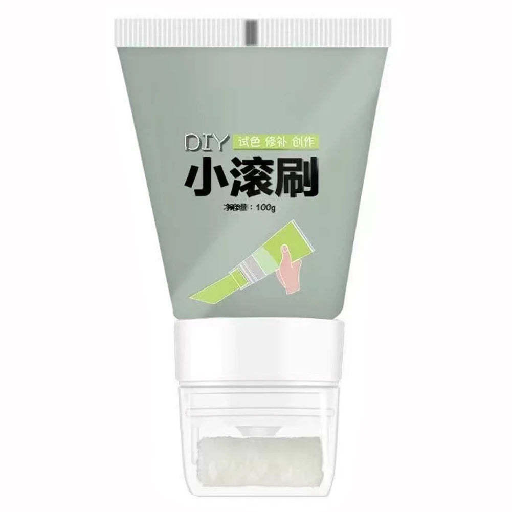 100g White Pink Wall Small Roller Brush Paint Interior Wall Repair Household Wall Graffiti Repair Environmental Protection Paint    Home Decor Supply | Online Retail | ShoreShopper.com