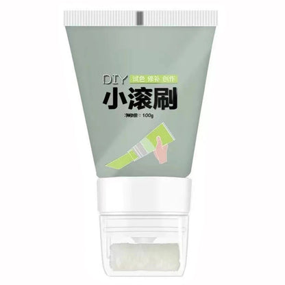 100g White Pink Wall Small Roller Brush Paint Interior Wall Repair Household Wall Graffiti Repair Environmental Protection Paint    Home Decor Supply | Online Retail | ShoreShopper.com
