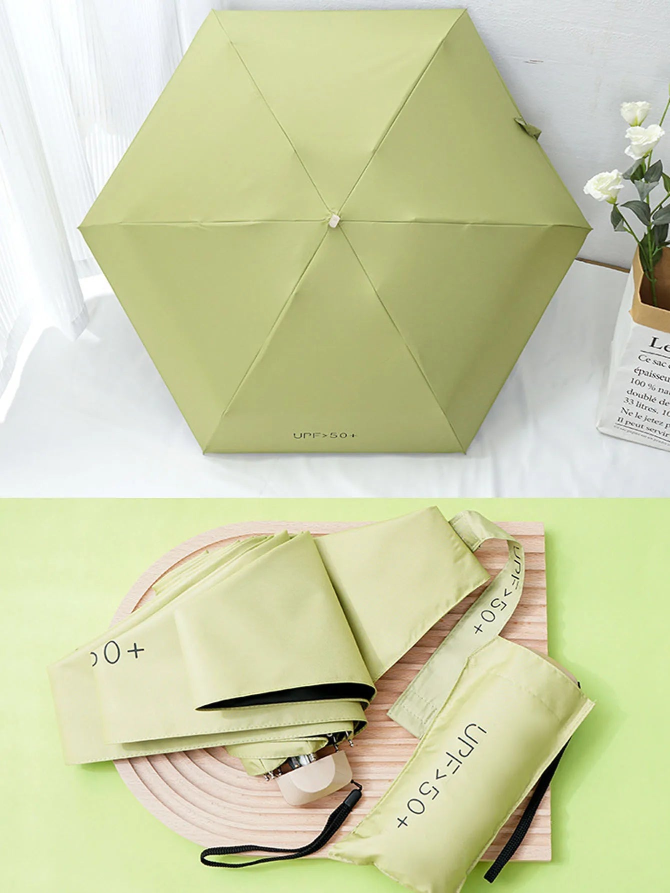 Outdoor Mini Sun Umbrella UV Protection Ultralight Folding Five-fold Umbrella Sunshade Umbrella    Your Coastal Marketplace | Shoreshopper.com