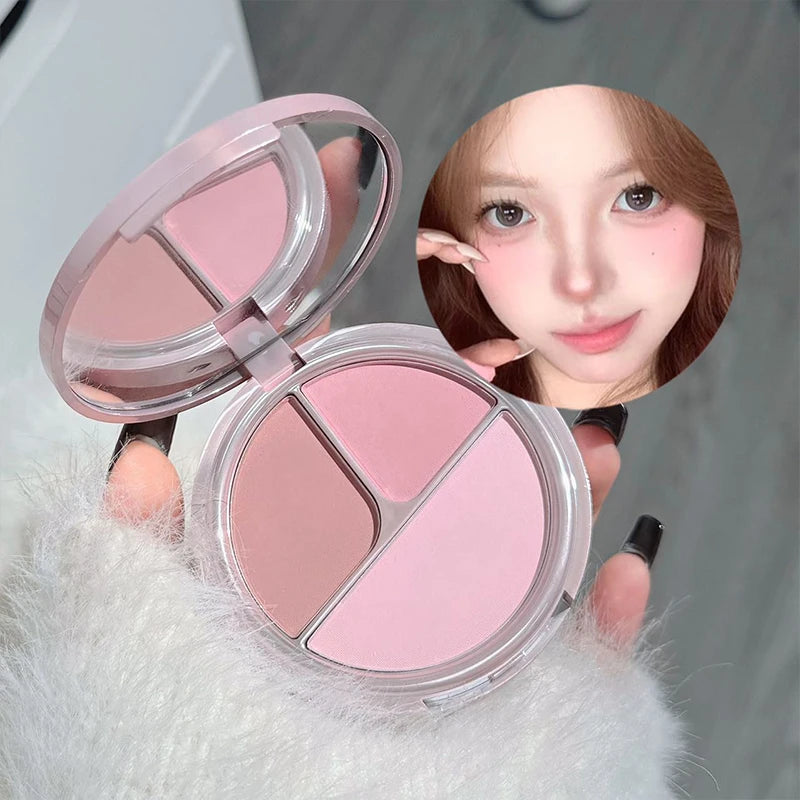 ART VALUE 7PC Makeup Sets Include 3 Colors Matte Lip Mud,1 Pressed Powder,1 Blush,1 Eyes Palette,1 Necklace Beauty Makeup Sets - ShoreCo.Shop