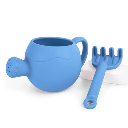 Baby Beach Toys Children Outdoor Games Sand Play Set Infants Digging Sand Silicone Rake Watering Pot Play Beach Toys for Kids    Your Coastal Marketplace | Shoreshopper.com