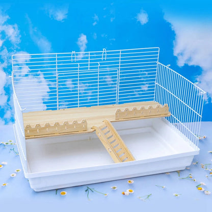 Hamster Habitat Décor Wooden Double-Layer Platform with Ladder Durable Pet Toy Accessory for Gerbil Guinea Pig and Small Animals    Home Decor Supply | Online Retail | ShoreShopper.com