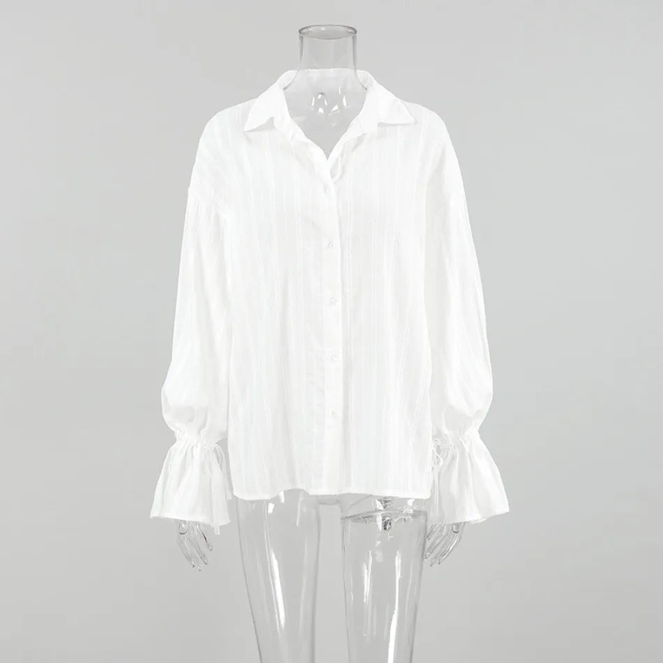 New Fashion White Shirts Women Long Sleeve Oversize Blouse New Spring Summer Basic Tops Cotton Chic Shirt for Women 100% Cotton    Your Coastal Marketplace | Shoreshopper.com