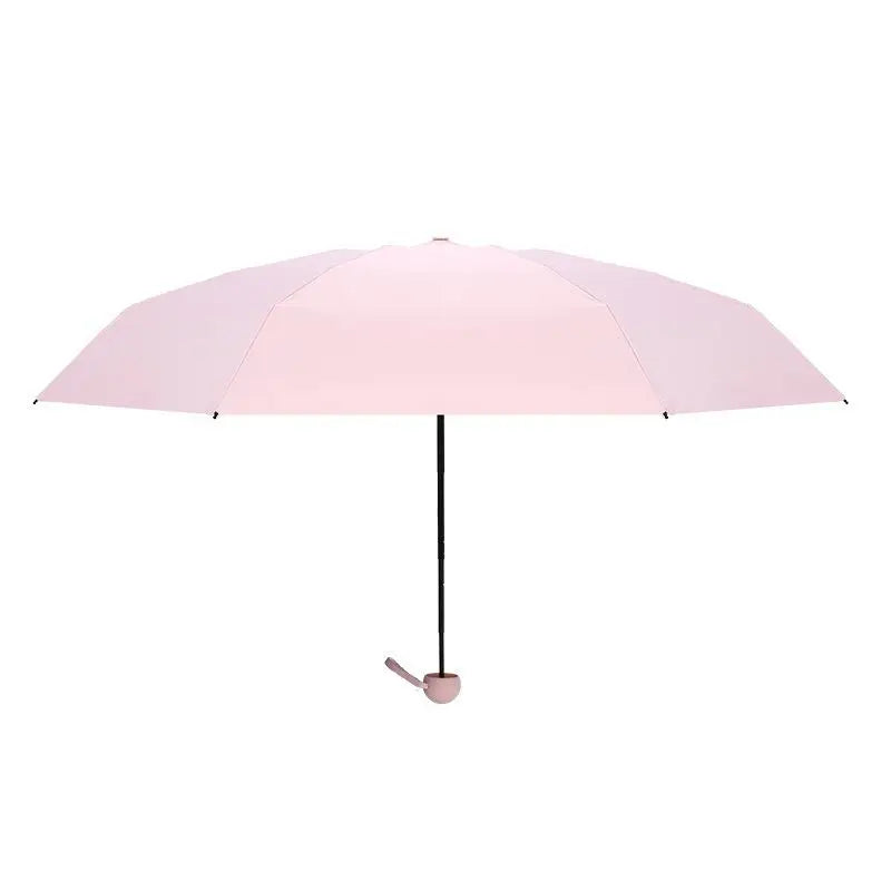 Compact Travel Mini Umbrella Uv Protection Umbrella 5 Fold Ultra Lightweight Sunshade Umbrellas Protable Manual    Your Coastal Marketplace | Shoreshopper.com