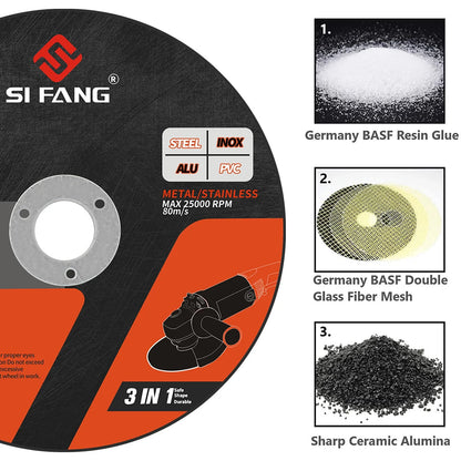3 Inch Metal Cutting Disc 75x1.2x9.5mm Cut Off Wheels For Die Grinder Metal & Stainless Steel Cutting Mini Saw Blade  3-60pcs    Home Decor Supply | Online Retail | ShoreShopper.com