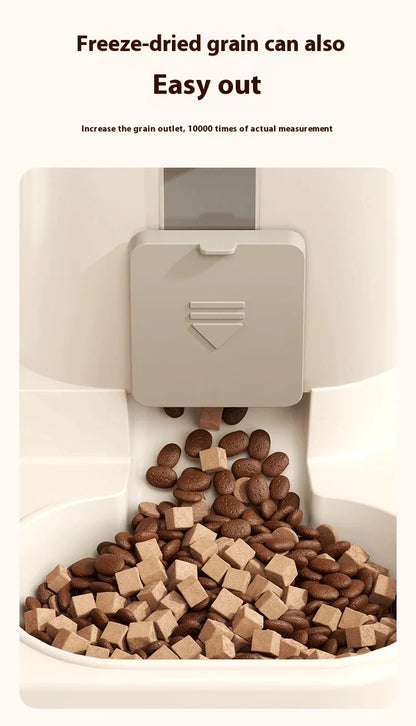Dog & Cat Automatic Feeder & Waterer Set: Gravity Design, Leak-Proof, Spill-Proof, Anti-Slip, Easy to Clean, Built-In Food Bowl - ShoreCo.Shop