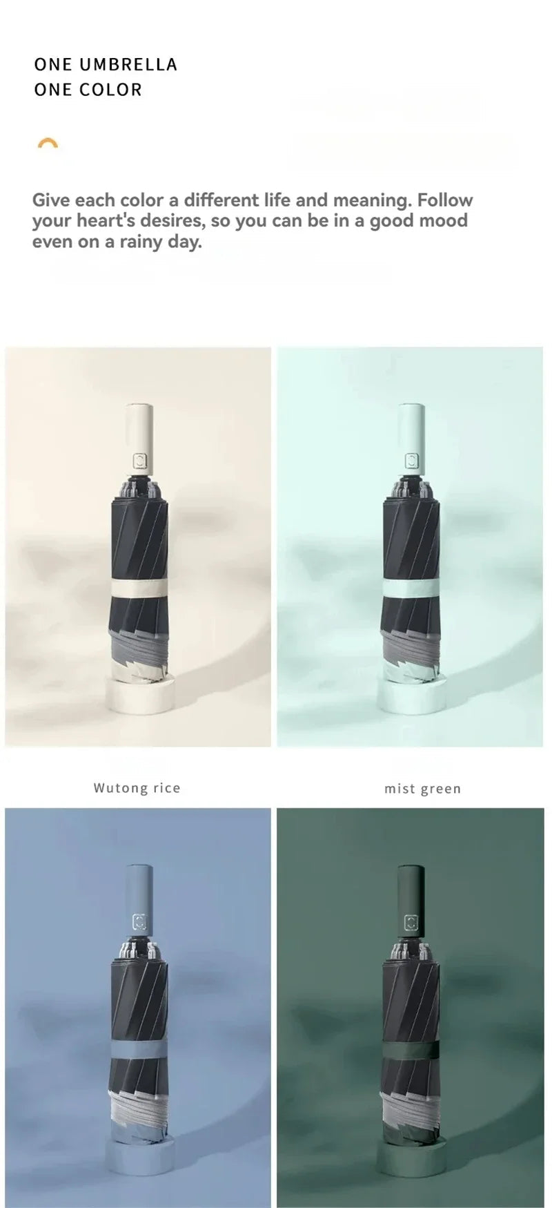Lenovo Umbrella Windproof Strong With Reflective Stripe Reverse Automatic Fold Umbrella UV Umbrella Insulation Portable Parasol    Your Coastal Marketplace | Shoreshopper.com
