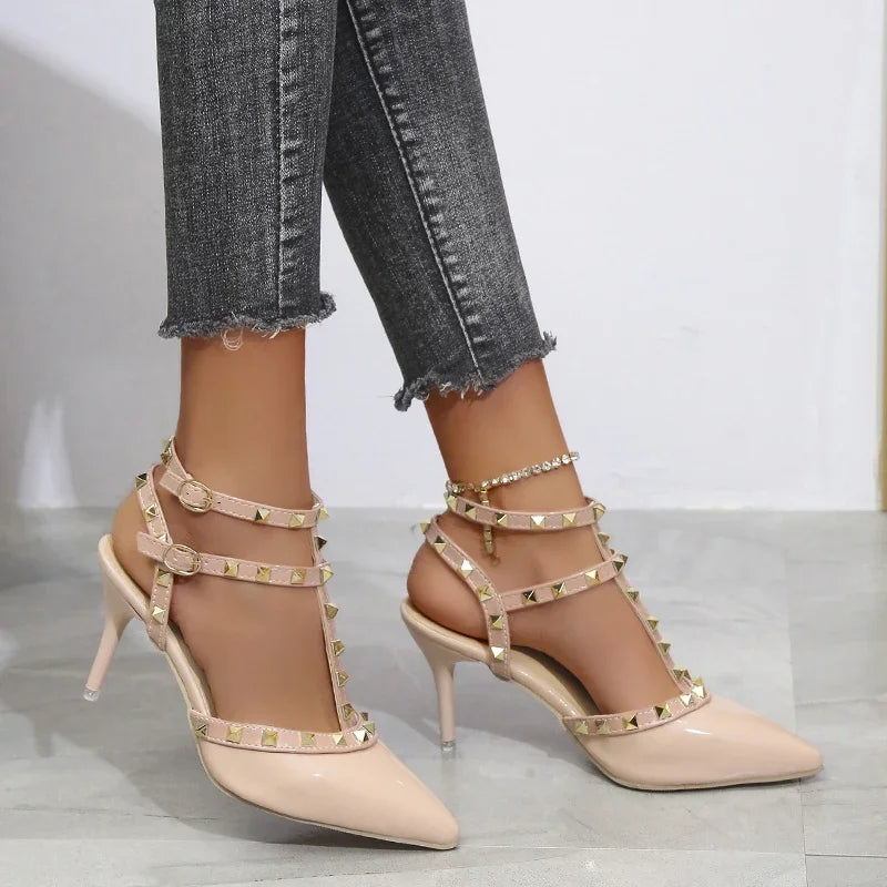 Shoes Woman 2022 Summer Ladies High Heels Valentine Shoes Female Pointed Toe Pumps For Womens Shoe Zapatos Chaussure Femme    Your Coastal Marketplace | Shoreshopper.com