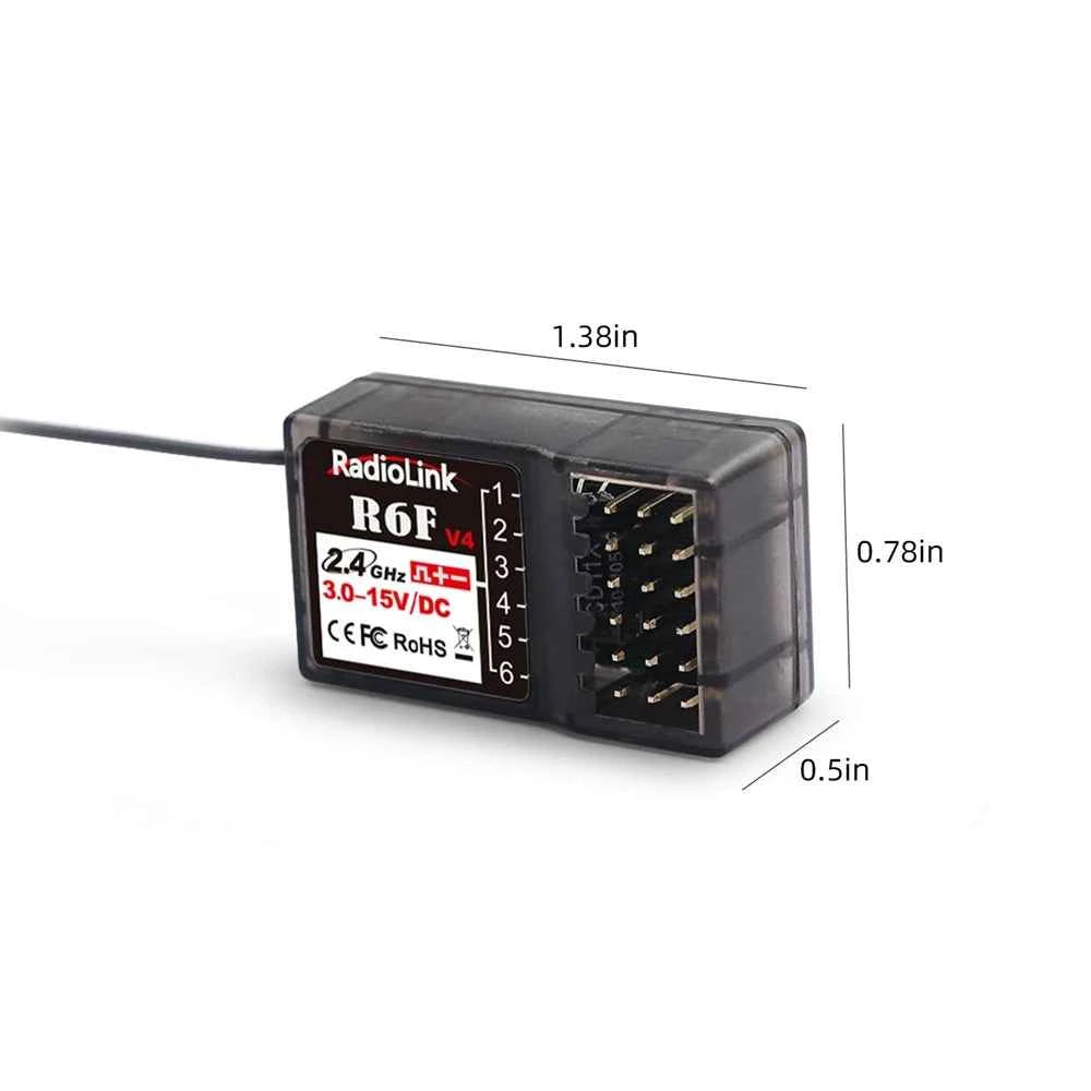 RadioLink RC Receiver R8FGH R8FG R8EF R8FM R8SM R8XM R7FG R6F R4FGM 2.4G Receiver for RC Transmitter RC8X/T8FB/T8S/RC6GS/RC4GS