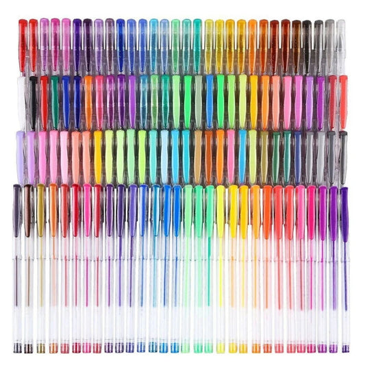 100 Colors Art Supplies Gel Pens for Adult Coloring Set Drawing Scrapbooks Glitter Neon Pastel Metallic Fine Tips Ballpoint pen    Home Decor Supply | Online Retail | ShoreShopper.com