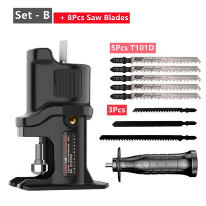Portable Reciprocating Saw Adapter Electric Drill Modified Electric JigSaw Curve Saw Power Tool for Wood PVC Steel Pipe Cutting    Home Decor Supply | Online Retail | ShoreShopper.com