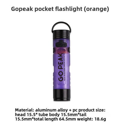 Gopeak 5050 Mini USB Rechargeable LED Pocket Flashlight Clip-on Hat Light Keychain Torch for Camping Hiking Outdoor Portable    Home Decor Supply | Online Retail | ShoreShopper.com