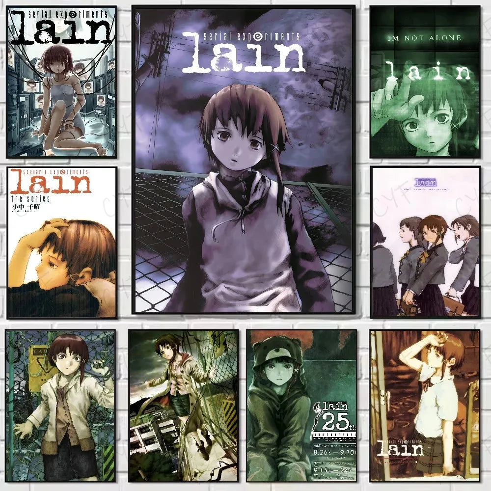 Painting By Numbers for Adult  S-Serial Experiments L-Lain Anime Cute Oil Paint By Number Home Decor    Home Decor Supply | Online Retail | ShoreShopper.com