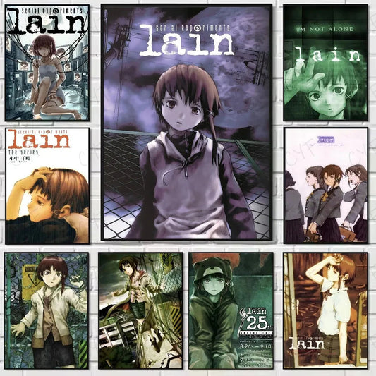 Painting By Numbers for Adult  S-Serial Experiments L-Lain Anime Cute Oil Paint By Number Home Decor    Home Decor Supply | Online Retail | ShoreShopper.com