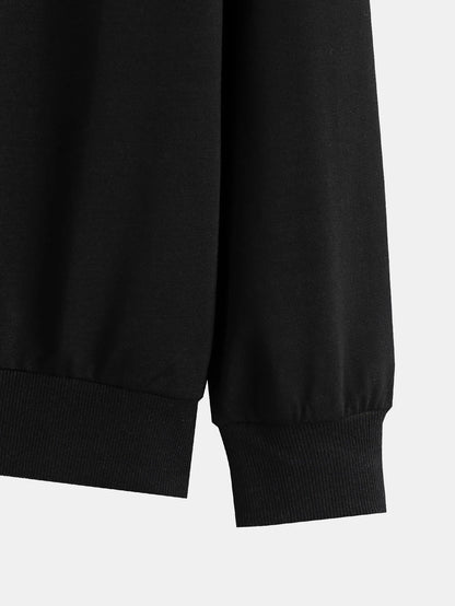 Men's 100% pure cotton summer loose comfortable casual  PARIS print large round neck long sleeve T-shirt top    Home Decor Supply | Online Retail | ShoreShopper.com