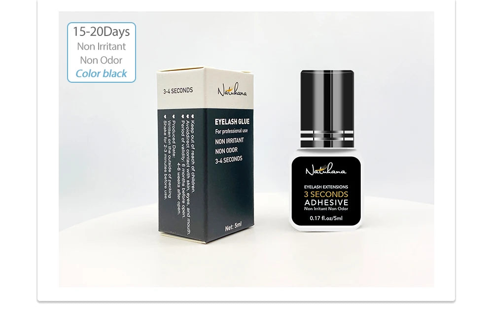 Professional 5ml 0.3S 0.5S 1S 2S 3S Eyelash Glue Fast Drying Strong False Eye Lash Extension Glue Adhesive - ShoreCo.Shop