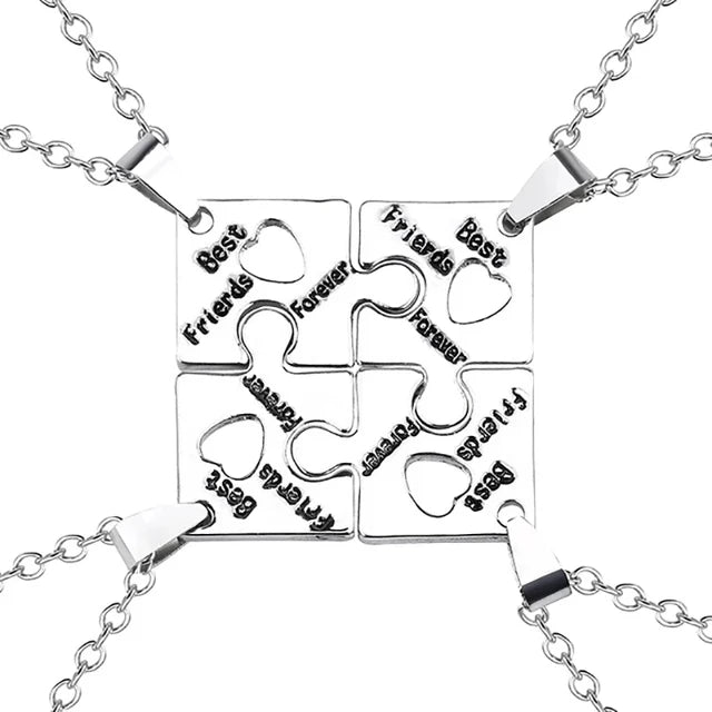 New Best Friends Necklace For Women Girls Broken Heart Puzzle Musical Note Pendant Necklaces BFF Friendship Forever Jewelry Gift    Home Decor Supply | Online Retail | ShoreShopper.com