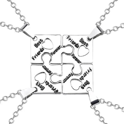 New Best Friends Necklace For Women Girls Broken Heart Puzzle Musical Note Pendant Necklaces BFF Friendship Forever Jewelry Gift    Home Decor Supply | Online Retail | ShoreShopper.com