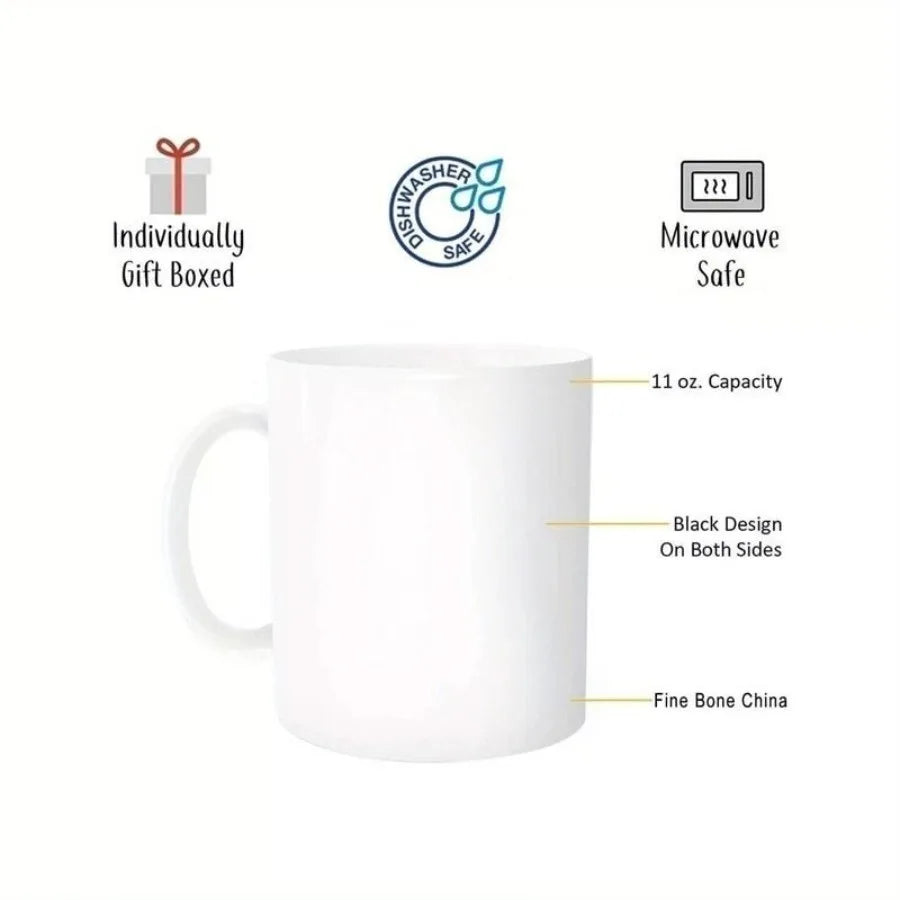 3A Funny Ceramic Coffee Mug 11oz Milk Cup With Jesus And Coffee Theme With Funny Art Font Design Tea Cup    Home Decor Supply | Online Retail | ShoreShopper.com