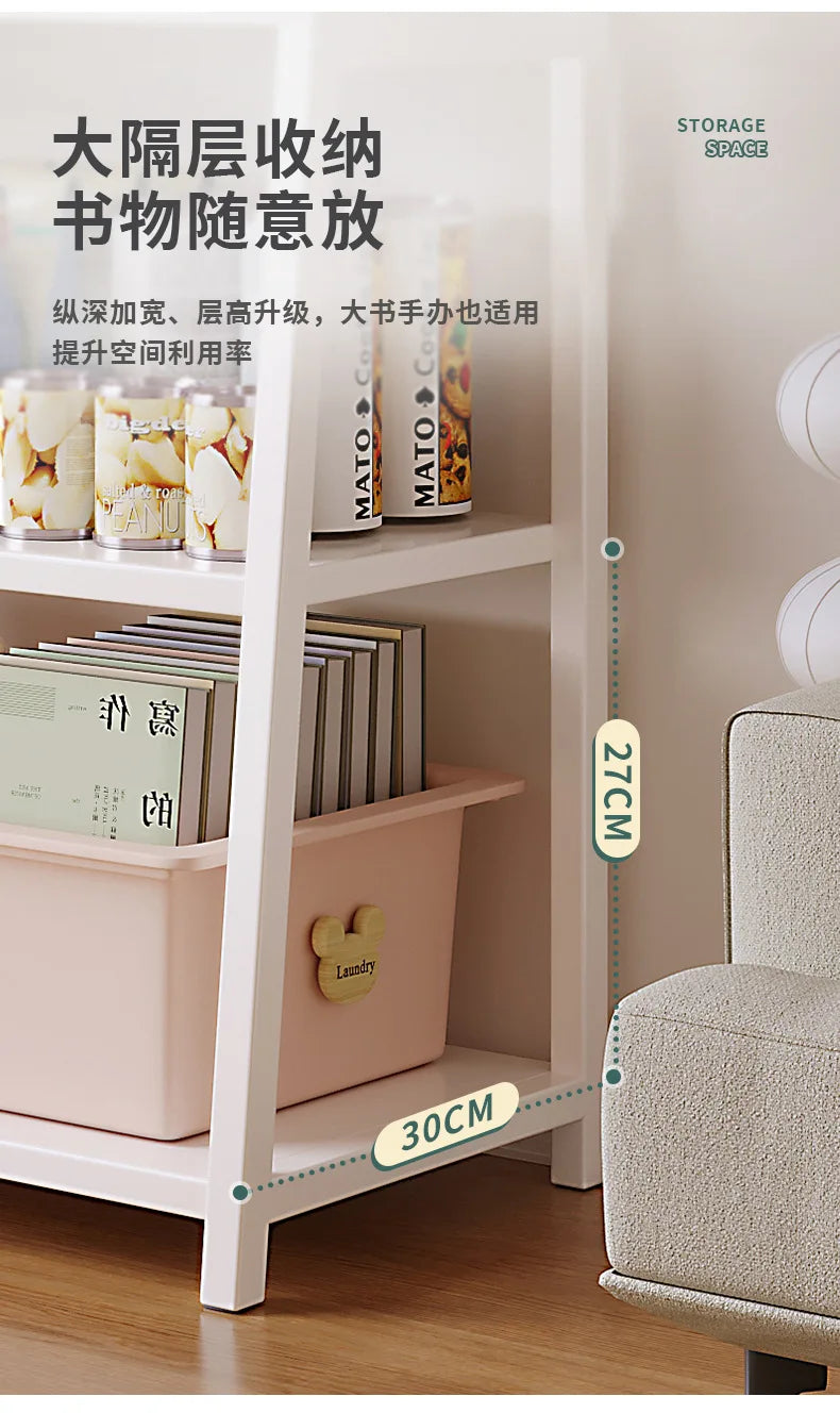 Household Multi-layer Wrought Iron Shelves Ins Wind Simple Floor Storage Display Cabinet Trapezoidal Shelf Bookshelf    Home Decor Supply | Online Retail | ShoreShopper.com