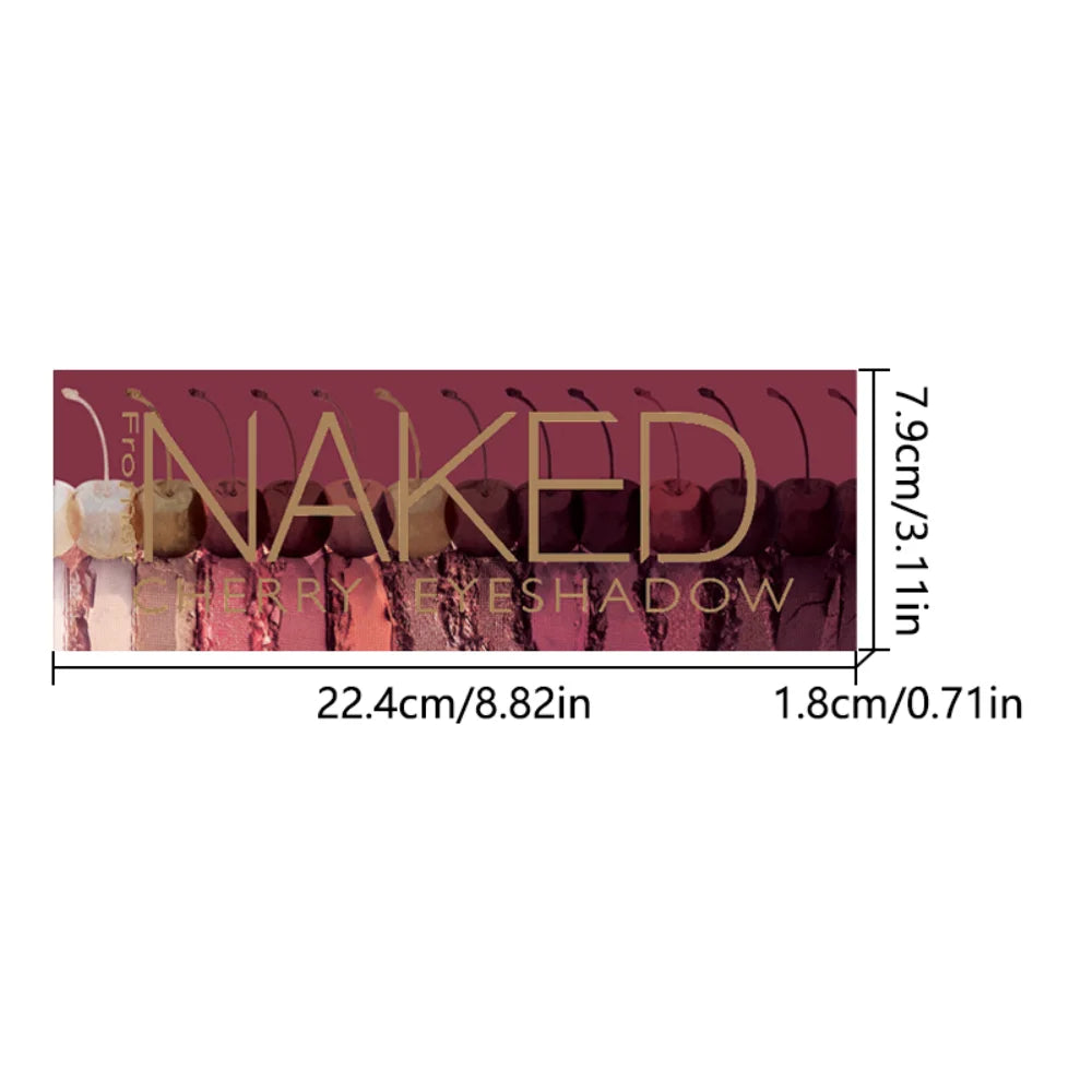 12 Colors Eyeshadow Palette Long Lasting Easy Makeup Brown Eyeshadow Palette Pink Eyeshadow Palette - ShoreCo.Shop