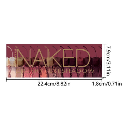 12 Colors Eyeshadow Palette Long Lasting Easy Makeup Brown Eyeshadow Palette Pink Eyeshadow Palette - ShoreCo.Shop