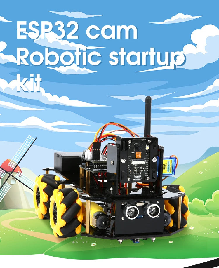 ESP32 Smart Robot Car Kit  Remote Control Car for Arduino Programming Project STEM Education Science Coding Kit - ShoreCo.Shop