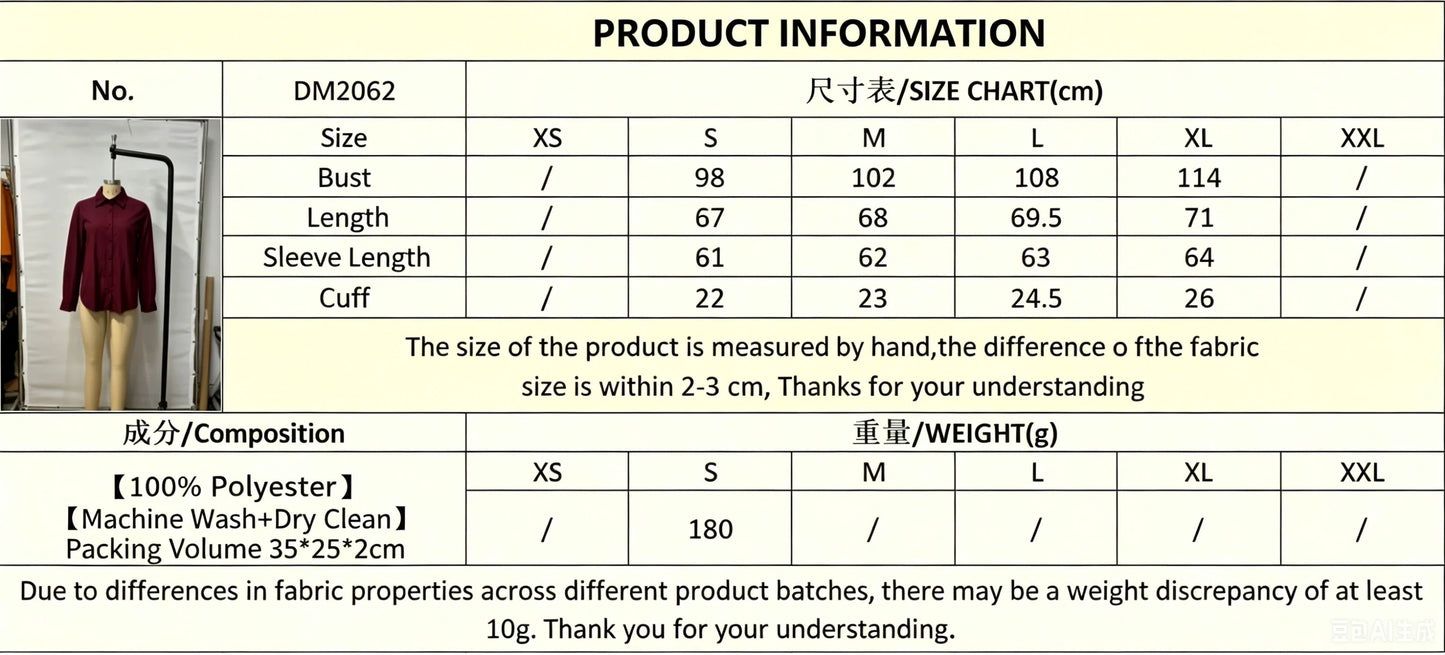 Women Shirt Blouse New Long Sleeve Turn Down Collar Solid Casual Shirt Blouse Women Tops Blouses Shirts Blusas Para Mujer    Your Coastal Marketplace | Shoreshopper.com