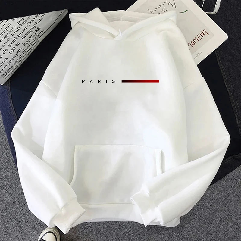 Paris Letter Womens Sweatshirts Printed Home Casual Hoodies Sports Pullover Tops Daily High Quality Woman Clothing Autumn Winter    Home Decor Supply | Online Retail | ShoreShopper.com