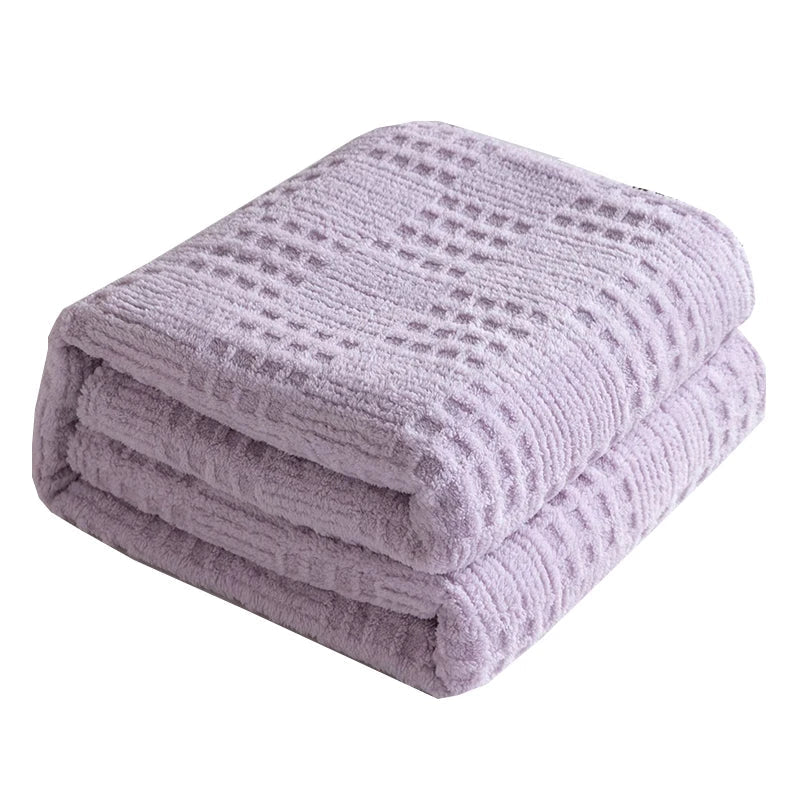 Soft Plush Blanket Warn Bed Cover Office Napping Blanket Thick Ball Wool Casual Air Conditioning Blanket    Your Coastal Marketplace | Shoreshopper.com