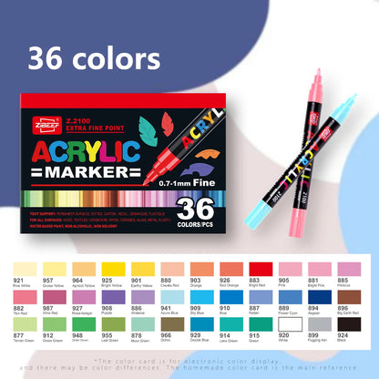36-240 Acrylic Paint Markers, Waterproof & High Saturation for Wood,Metal,Plastic,Fabric,Glass,Ceramic Painting DIY Art Supplies    Home Decor Supply | Online Retail | ShoreShopper.com