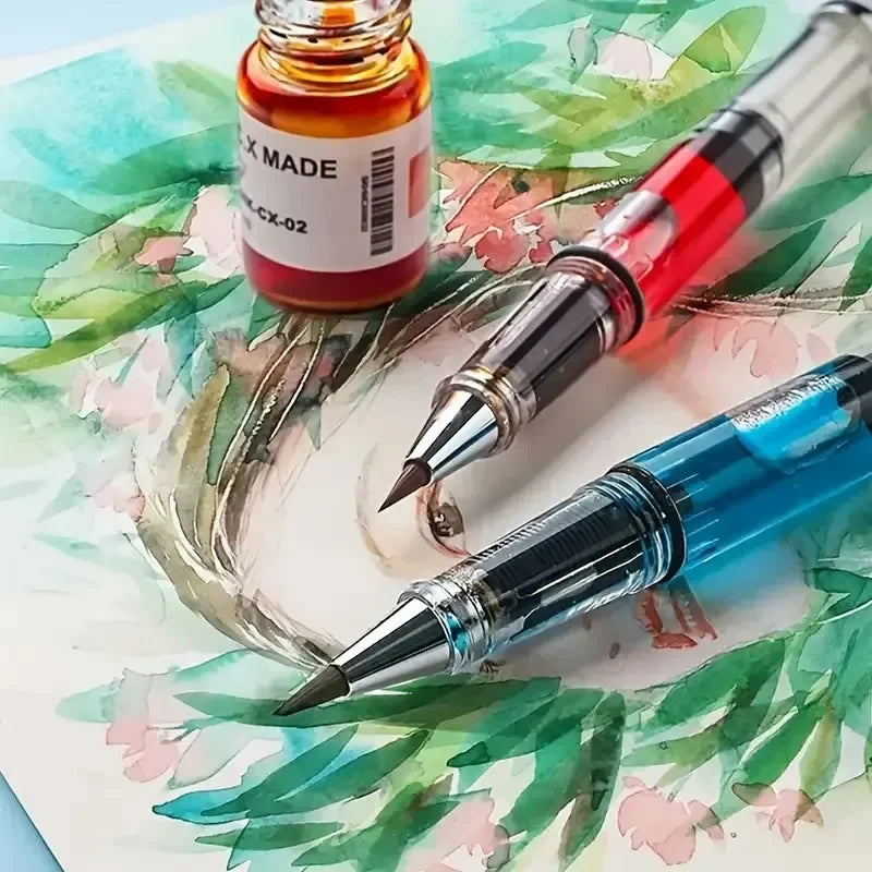 Color piston brushes, watercolor brushes, self-priming paint pens (mix your own paint) for painting, calligraphy and coloring    Home Decor Supply | Online Retail | ShoreShopper.com