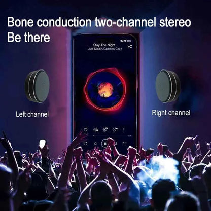Bone Conduction Speaker Vibration Stereo Audio Digital TWS Wireless Smallest Speakers Dropshipping Mini Portable Metal Speaker