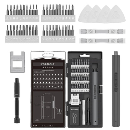 50 in 1 Precision Electric Screwdriver Set Multi-Function Power Tool with Magnetic Torx Phillips Bits for iPhone Glasses Watches    Home Decor Supply | Online Retail | ShoreShopper.com