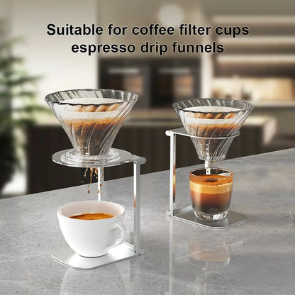 Coffee Machine Stand Drip Filter Coffee Stand Aluminum Alloy Foldable Lightweight Outdoor Quality Professional Coffee Accessorie - ShoreCo.Shop