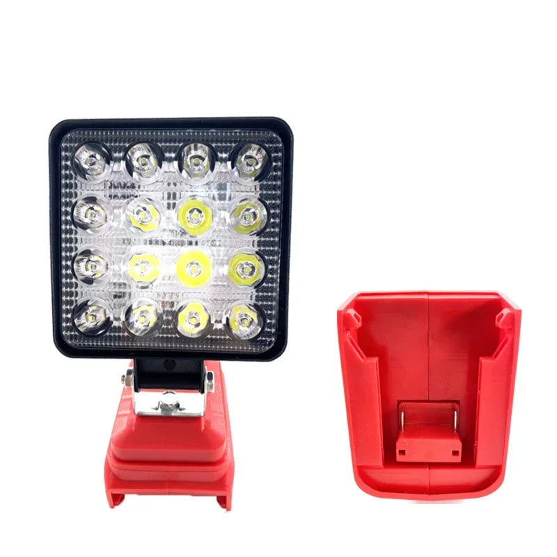 3/4 Inch LED Work Light for Makita/Dewalt/Milwaukee 18V Li-ion Battery Portable Flashlight Emergency Tool Lamp Camping Lamp - ShoreCo.Shop