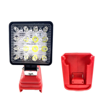 3/4 Inch LED Work Light for Makita/Dewalt/Milwaukee 18V Li-ion Battery Portable Flashlight Emergency Tool Lamp Camping Lamp - ShoreCo.Shop