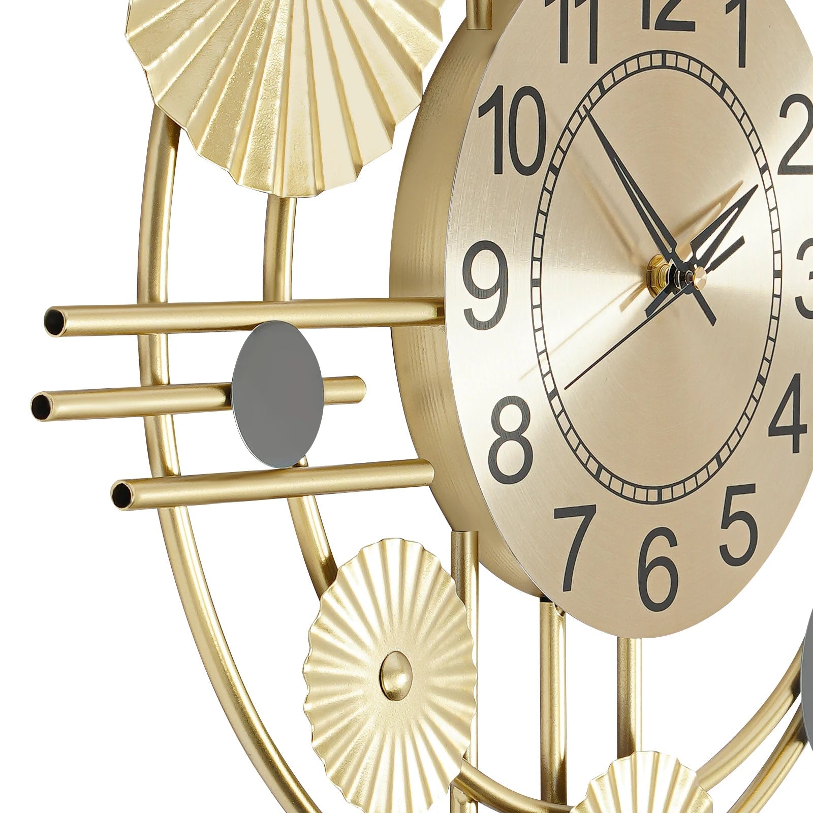 Wall Clock Modern Decorative Art Clock Silent Wall Clock Iron Wall Decoration Clock    Home Decor Supply | Online Retail | ShoreShopper.com