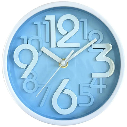 Children's Study Non-Ticking Wall Clock Luxury Silent Battery Operated Round Wall Clock for  Modern Simple Style Home Decor    Home Decor Supply | Online Retail | ShoreShopper.com
