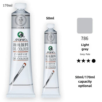 Marie's Oil Paint 170ML Oil Painting Art Creation Pigment Large Oil Paint Paint Single Commonly Used 24 Colors    Home Decor Supply | Online Retail | ShoreShopper.com