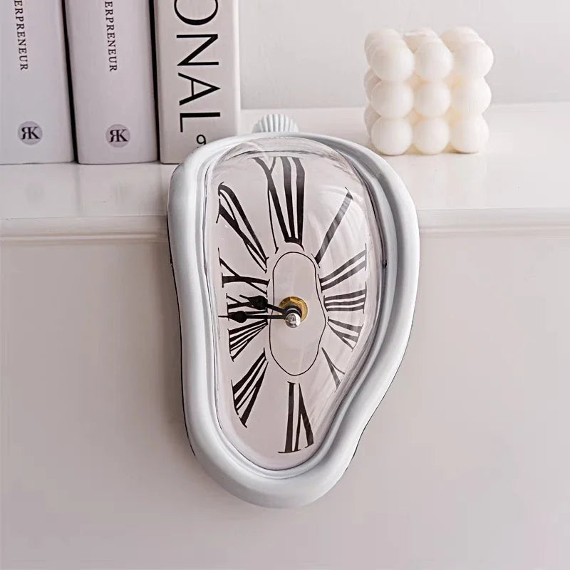 Novel Salvador Dali Style Melting Distorted Surreal Wall Clock    Home Decor Supply | Online Retail | ShoreShopper.com