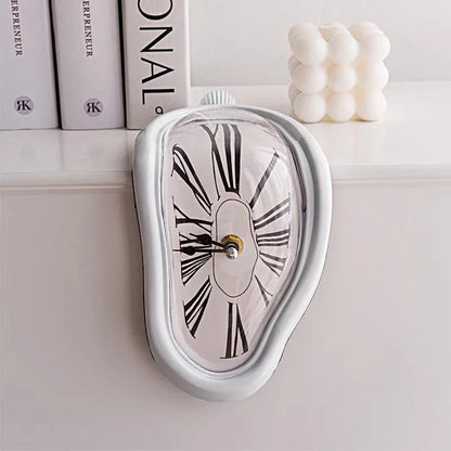 Novel Salvador Dali Style Melting Distorted Surreal Wall Clock    Home Decor Supply | Online Retail | ShoreShopper.com